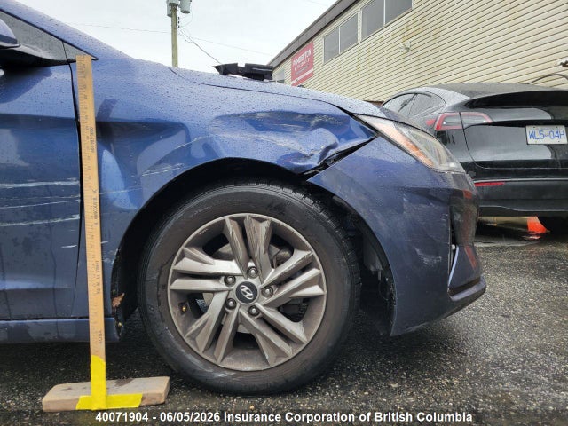 2019 Hyundai Elantra Preferred მანქანა იყიდება აუქციონზე, vin: KMHD84LF6KU871297, აუქციონის ნომერი: 40071904