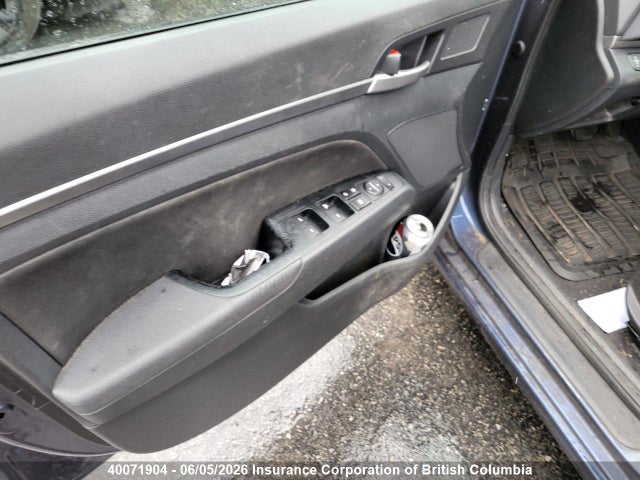 2019 Hyundai Elantra Preferred მანქანა იყიდება აუქციონზე, vin: KMHD84LF6KU871297, აუქციონის ნომერი: 40071904