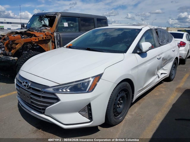 2019 Hyundai Elantra Preferred მანქანა იყიდება აუქციონზე, vin: KMHD84LF1KU764139, აუქციონის ნომერი: 40071912