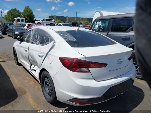 2019 Hyundai Elantra Preferred მანქანა იყიდება აუქციონზე, vin: KMHD84LF1KU764139, აუქციონის ნომერი: 40071912