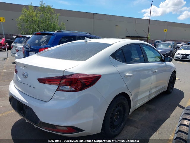 2019 Hyundai Elantra Preferred მანქანა იყიდება აუქციონზე, vin: KMHD84LF1KU764139, აუქციონის ნომერი: 40071912