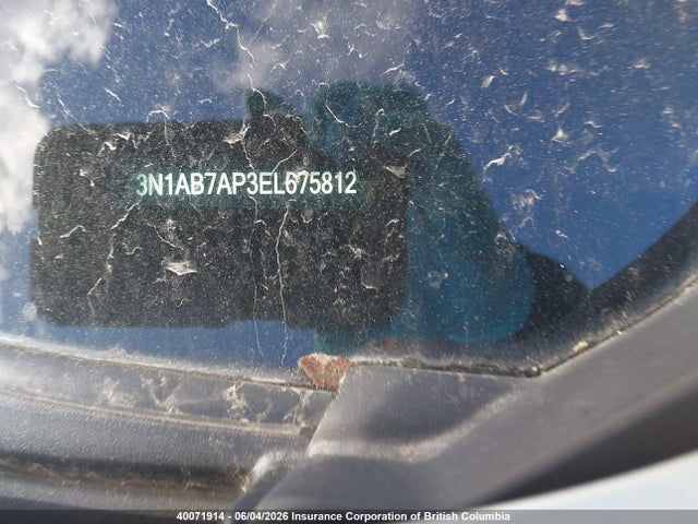 Aukcja sprzedaży 2014 Nissan Sentra S/sv/sr/sl, vin: 3N1AB7AP3EL675812, numer aukcji: 40071914