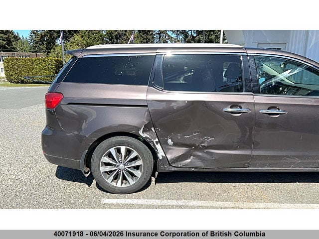 2017 Kia Sedona Sx+ მანქანა იყიდება აუქციონზე, vin: KNDMC5C19H6278950, აუქციონის ნომერი: 40071918