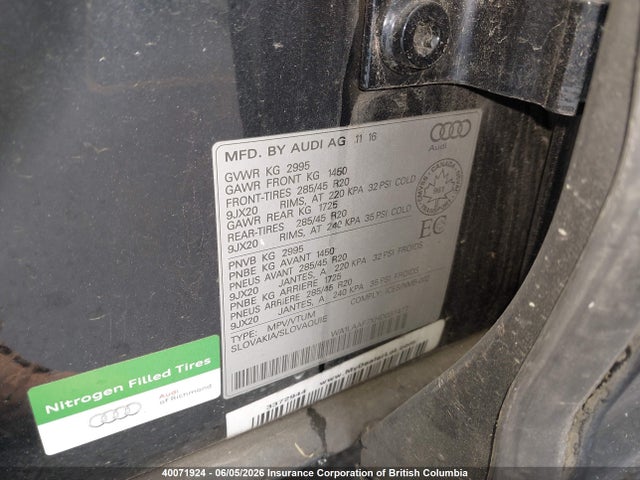WA1LAAF7XHD037477 Audi Q7