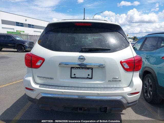 2017 Nissan Pathfinder S/sv/sl/platinum მანქანა იყიდება აუქციონზე, vin: 5N1DR2MM8HC645176, აუქციონის ნომერი: 40071926