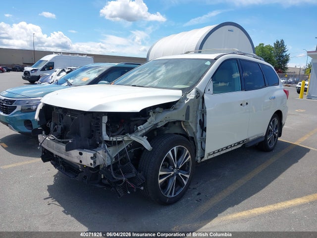 2017 Nissan Pathfinder S/sv/sl/platinum მანქანა იყიდება აუქციონზე, vin: 5N1DR2MM8HC645176, აუქციონის ნომერი: 40071926