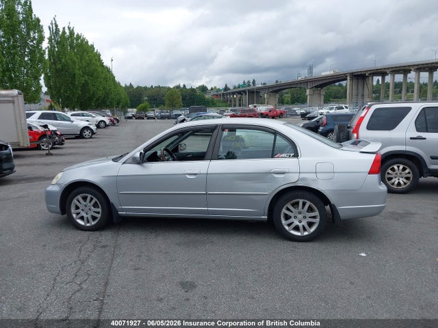 40071927 :رقم المزاد ، 2HHES36873H005126 vin ، 2003 Acura 1.7el Premium مزاد بيع