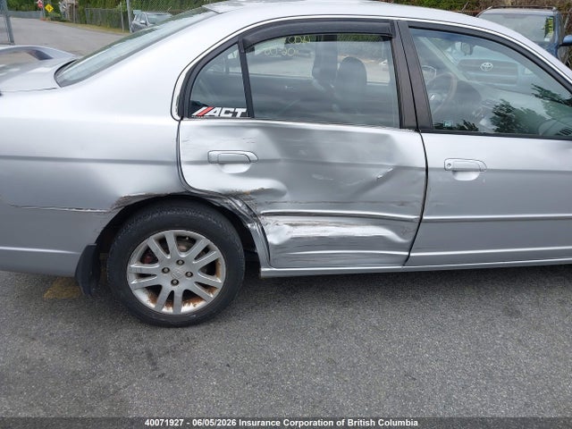 40071927 :رقم المزاد ، 2HHES36873H005126 vin ، 2003 Acura 1.7el Premium مزاد بيع