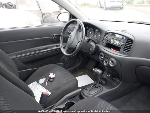 2009 Hyundai Accent Se მანქანა იყიდება აუქციონზე, vin: KMHCN35C59U108733, აუქციონის ნომერი: 40068835