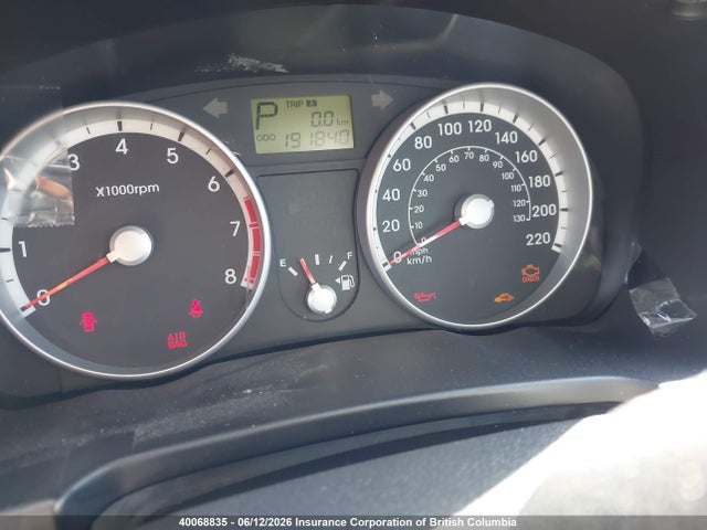 2009 Hyundai Accent Se მანქანა იყიდება აუქციონზე, vin: KMHCN35C59U108733, აუქციონის ნომერი: 40068835