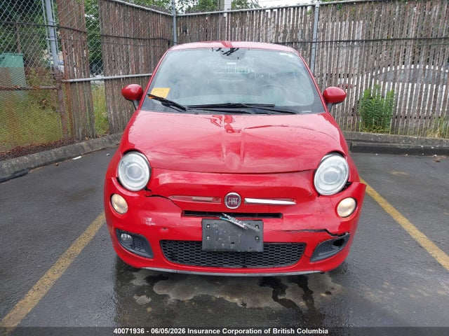 Fiat 500 2014 3C3CFFBR4ET244422 Image 12
