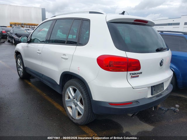 2014 Volkswagen Tiguan Comfortline/highline/trendline მანქანა იყიდება აუქციონზე, vin: WVGJV3AX6EW521324, აუქციონის ნომერი: 40071941