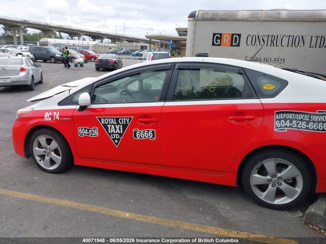 2012 Toyota Prius მანქანა იყიდება აუქციონზე, vin: JTDKN3DU7C1484482, აუქციონის ნომერი: 40071948