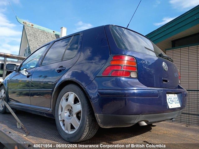Aukcja sprzedaży 2003 Volkswagen Golf, vin: 9BWGK61J134071522, numer aukcji: 40071954