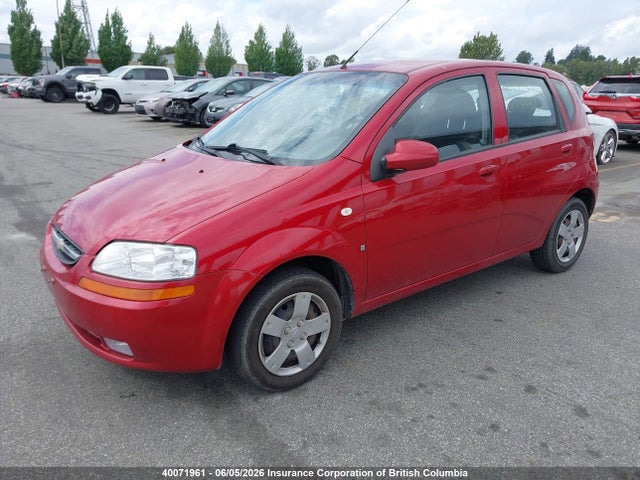 40071961 :رقم المزاد ، KL1TD65618B276440 vin ، 2008 Chevrolet Aveo مزاد بيع