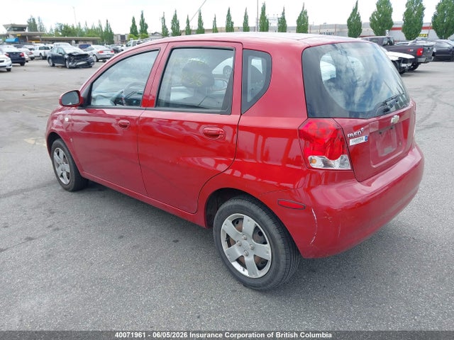 40071961 :رقم المزاد ، KL1TD65618B276440 vin ، 2008 Chevrolet Aveo مزاد بيع