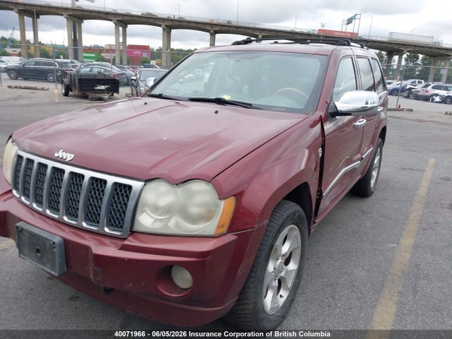 Продаж на аукціоні авто 2007 Jeep Grand Cherokee Overland, vin: 1J8HR68M97C646111, номер лоту: 40071966