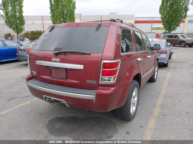 Продаж на аукціоні авто 2007 Jeep Grand Cherokee Overland, vin: 1J8HR68M97C646111, номер лоту: 40071966