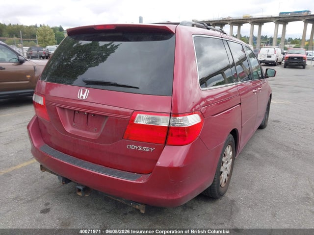 2005 Honda Odyssey Ex მანქანა იყიდება აუქციონზე, vin: 5FNRL38405B509022, აუქციონის ნომერი: 40071971