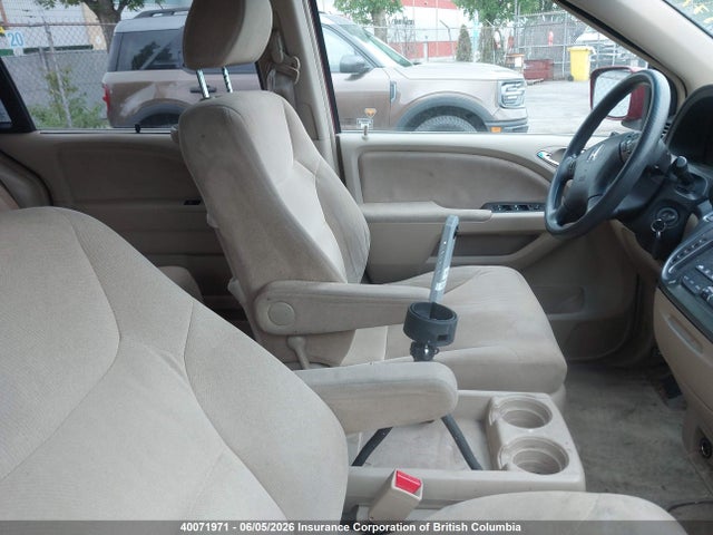 2005 Honda Odyssey Ex მანქანა იყიდება აუქციონზე, vin: 5FNRL38405B509022, აუქციონის ნომერი: 40071971