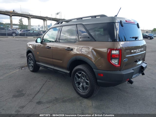 Aukcja sprzedaży 2022 Ford Bronco Sport Badlands, vin: 3FMCR9D9XNRD85117, numer aukcji: 40071973