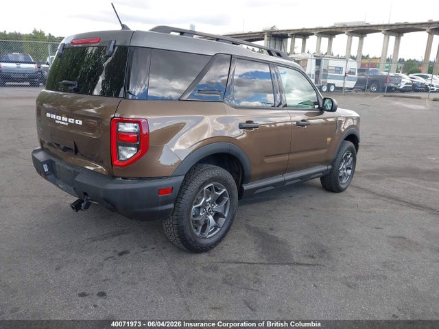 Aukcja sprzedaży 2022 Ford Bronco Sport Badlands, vin: 3FMCR9D9XNRD85117, numer aukcji: 40071973