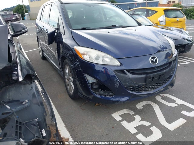 2012 Mazda 5 მანქანა იყიდება აუქციონზე, vin: JM1CW2DL9C0109069, აუქციონის ნომერი: 40071976