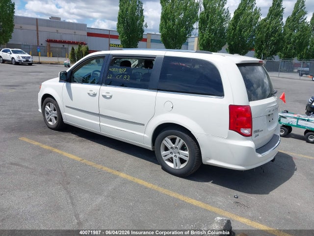 2012 Dodge Grand Caravan Crew მანქანა იყიდება აუქციონზე, vin: 2C4RDGDG4CR155429, აუქციონის ნომერი: 40071987