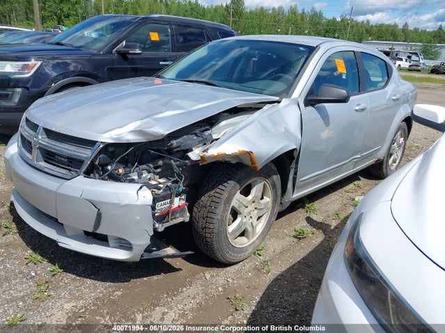 40071994 :رقم المزاد ، 1B3LC56R28N617777 vin ، 2008 Dodge Avenger Sxt مزاد بيع