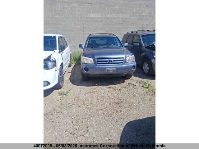 2004 Toyota Highlander მანქანა იყიდება აუქციონზე, vin: JTEEP21AX40005759, აუქციონის ნომერი: 40072009