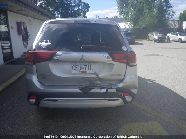 40072010 :رقم المزاد ، JA4AZ2A33KZ609655 vin ، 2019 Mitsubishi Outlander Es مزاد بيع