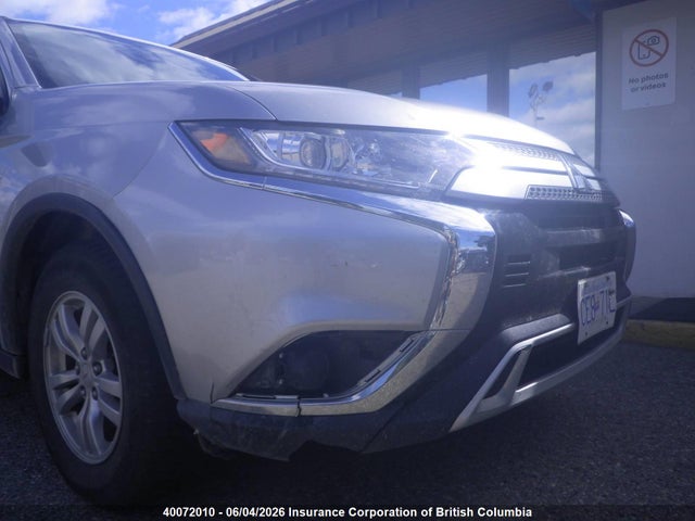 40072010 :رقم المزاد ، JA4AZ2A33KZ609655 vin ، 2019 Mitsubishi Outlander Es مزاد بيع