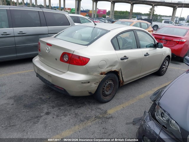 Aukcja sprzedaży 2004 Mazda 3 I, vin: JM1BK12F341201434, numer aukcji: 40072017