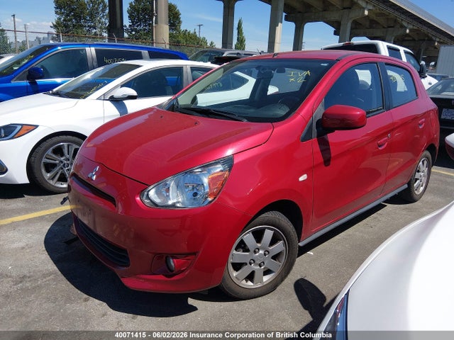 Aukcja sprzedaży 2014 Mitsubishi Mirage Es, vin: ML32A4HJ2EH015301, numer aukcji: 40071415