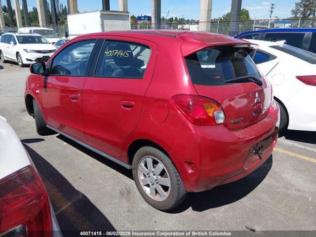 Aukcja sprzedaży 2014 Mitsubishi Mirage Es, vin: ML32A4HJ2EH015301, numer aukcji: 40071415