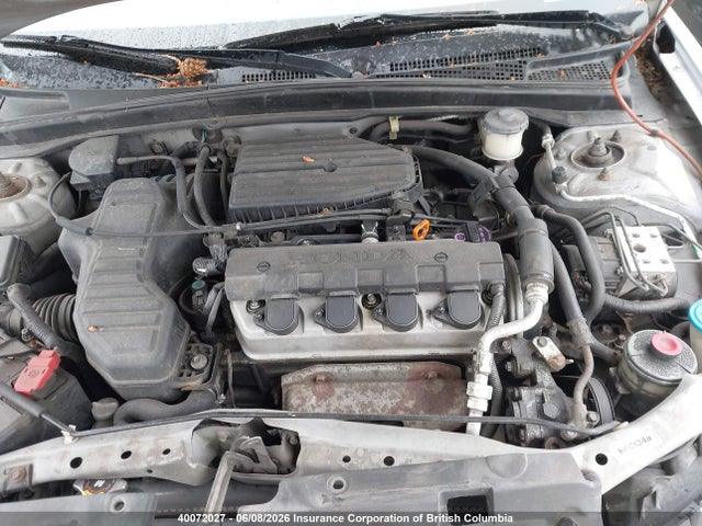 2005 Honda Civic მანქანა იყიდება აუქციონზე, vin: 2HGES16655H028799, აუქციონის ნომერი: 40072027