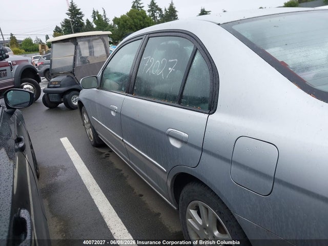 2005 Honda Civic მანქანა იყიდება აუქციონზე, vin: 2HGES16655H028799, აუქციონის ნომერი: 40072027