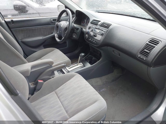 2005 Honda Civic მანქანა იყიდება აუქციონზე, vin: 2HGES16655H028799, აუქციონის ნომერი: 40072027