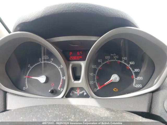 40072033 :رقم المزاد ، 3FADP4FJ9BM163644 vin ، 2011 Ford Fiesta Ses مزاد بيع