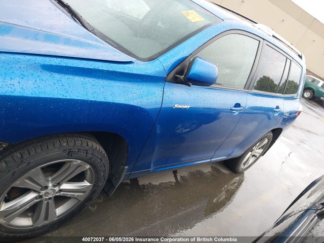 Продажа на аукционе авто 2009 Toyota Highlander Sport, vin: JTEES43A292109908, номер лота: 40072037