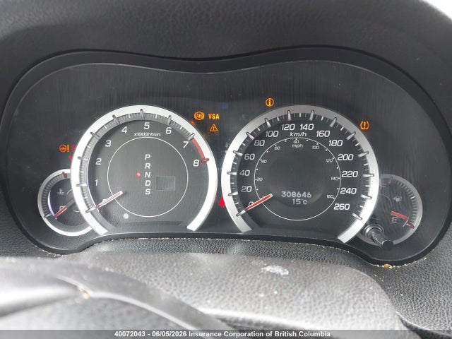 40072043 :رقم المزاد ، JH4CU2F60AC801325 vin ، 2010 Acura Tsx مزاد بيع