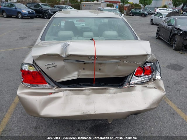 2005 Toyota Camry მანქანა იყიდება აუქციონზე, vin: 4T1BE32KX5U422797, აუქციონის ნომერი: 40072051