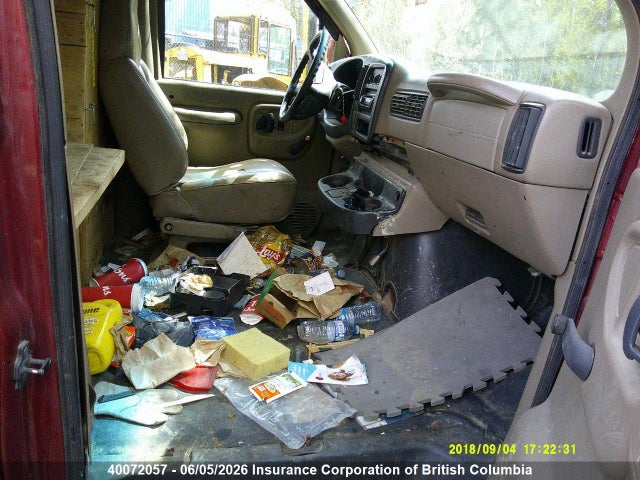 Aukcja sprzedaży 1997 Chevrolet Express G2500, vin: 1GCFG29M5V1053303, numer aukcji: 40072057