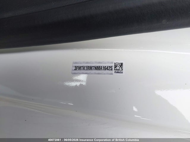 3FMTK1RM7NMA16425 Ford Mustang Mach-e Select