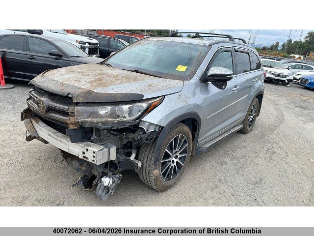 40072062 :رقم المزاد ، 5TDJZRFH2HS374498 vin ، 2017 Toyota Highlander Xle مزاد بيع