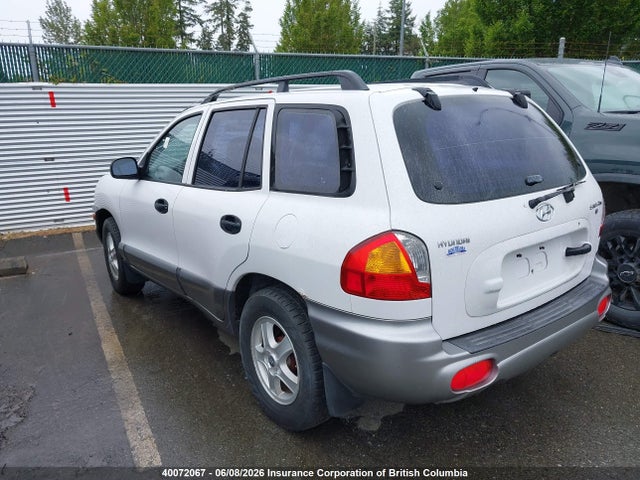 40072067 :رقم المزاد ، KM8SB12B02U163861 vin ، 2002 Hyundai Santa Fe Gl مزاد بيع