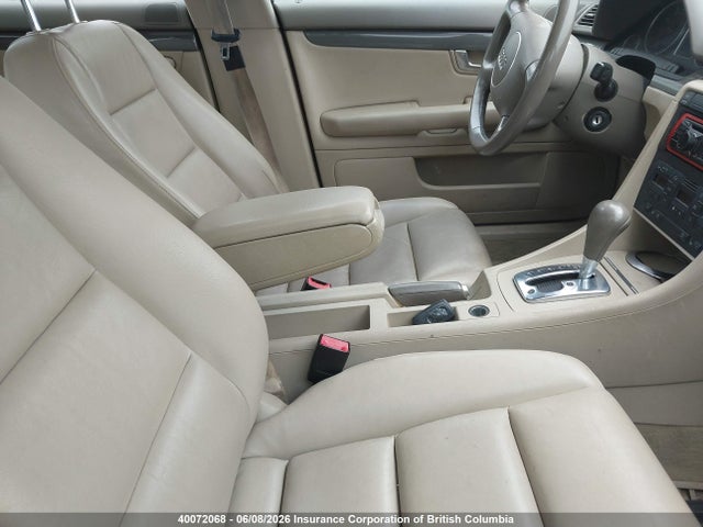 2005 Audi A4 მანქანა იყიდება აუქციონზე, vin: WAUJC68E25A077031, აუქციონის ნომერი: 40072068
