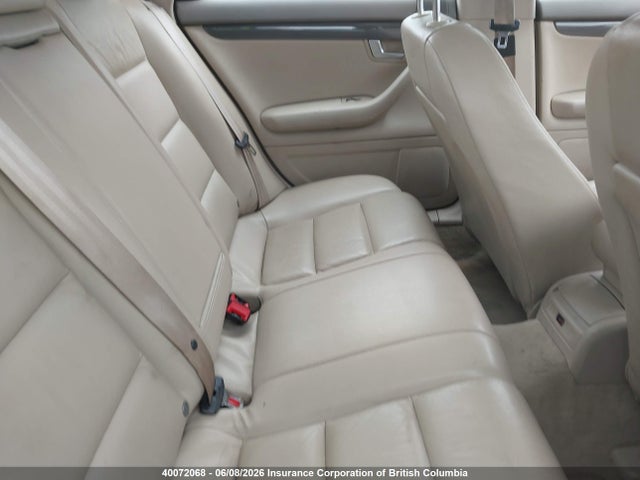 2005 Audi A4 მანქანა იყიდება აუქციონზე, vin: WAUJC68E25A077031, აუქციონის ნომერი: 40072068