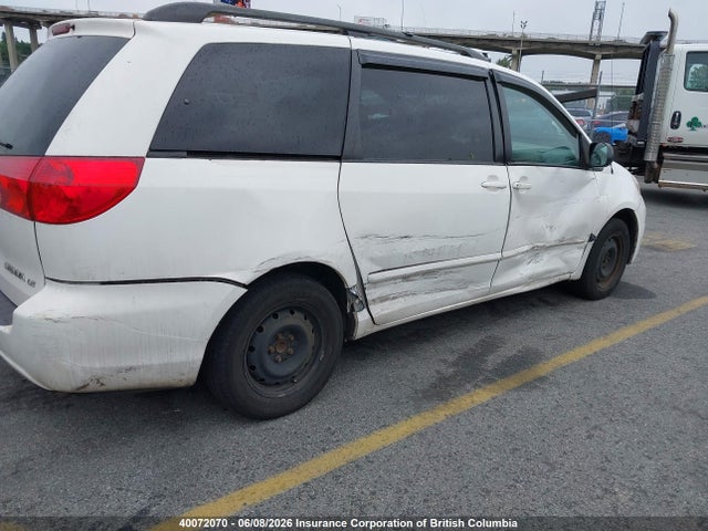 2007 Toyota Sienna Le მანქანა იყიდება აუქციონზე, vin: 5TDZK23C17S014659, აუქციონის ნომერი: 40072070