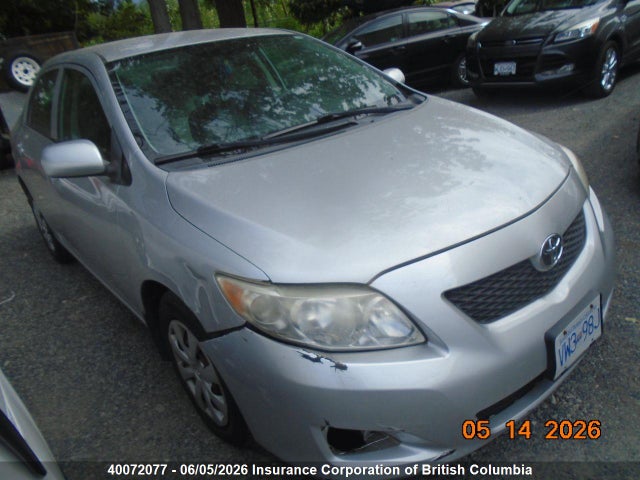 2009 Toyota Corolla S/le/xle მანქანა იყიდება აუქციონზე, vin: 2T1BU40E99C067330, აუქციონის ნომერი: 40072077